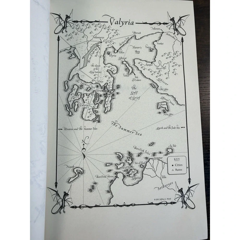Dance with Dragons by George R. R. Martin‎ (2011, Hardcover) Game Of Thrones #5
